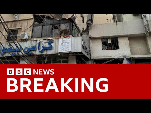 Explosion hits Beirut suburb as Israel says it has ‘targeted’ Hezbollah commander | BBC News