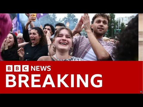 French election:  Left celebrates as far-Right faces surprise defeat | BBC News