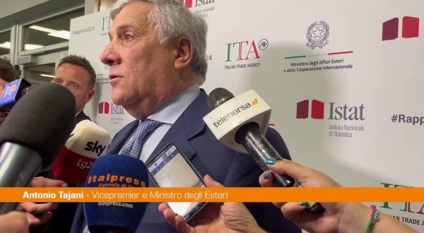 Tajani “Commercio internazionale cruciale per il Paese”