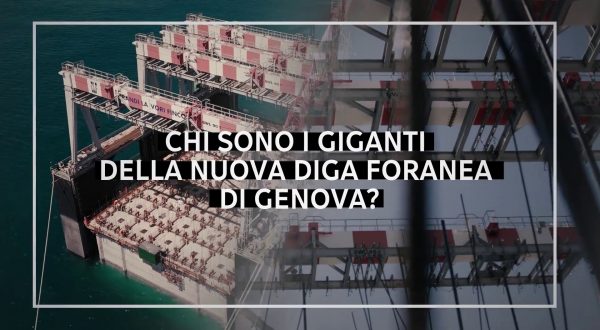 Diga foranea di Genova, entro fine anno la posa di dodici cassoni