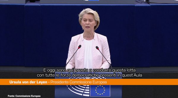 Von der Leyen “Non permetterò agli estremisti di distruggere l’Europa”