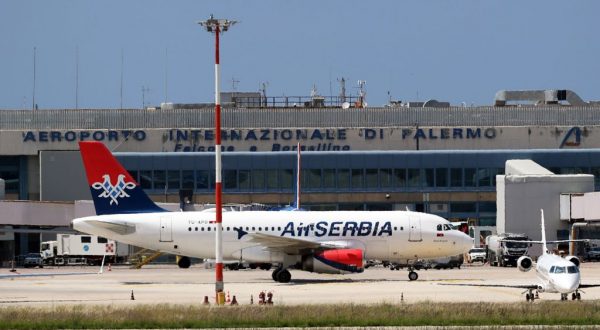 Aeroporto Palermo, nella settimana del Ferragosto +13% passeggeri