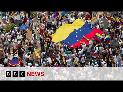 Calls for Venezuelan government to release presidential vote data | BBC News