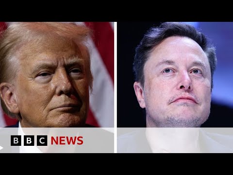 Elon Musk hosts friendly discussion with Donald Trump on X after tech delays | BBC News