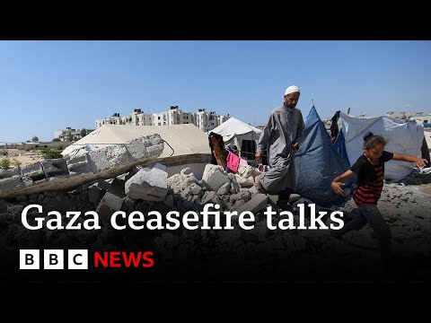 Gaza ceasefire talks resume for second day in Qatar | BBC News