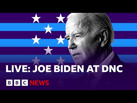 LIVE: US President Joe Biden and Hillary Clinton deliver DNC 2024 speeches – BBC News