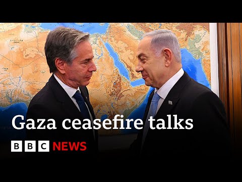 Israel open to Gaza ceasefire talks, says US | BBC News