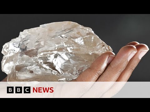 World’s second-largest diamond found in Botswana | BBC News