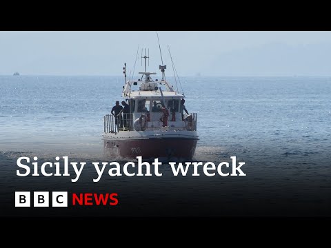 Sixth body found in Sicily yacht wreck, reports say | BBC News