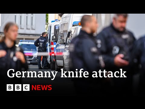 Solingen: German police arrest 15-year-old after three people killed in knife attack | BBC News