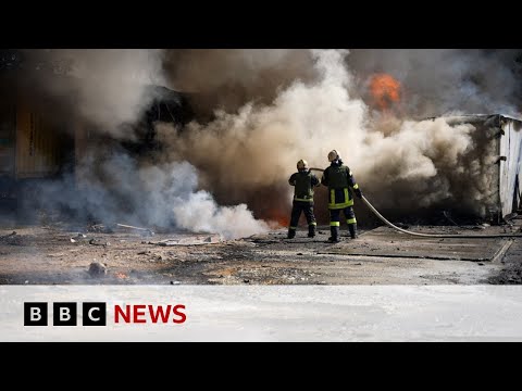 Russia launches massive attack across Ukraine | BBC News