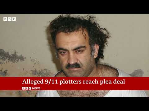 Three men accused of plotting 9/11 reach US plea deal | BBC News