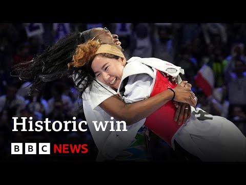 Afghan athlete Zakia Khudadadi wins first-ever medal for Refugee Paralympic Team | BBC News