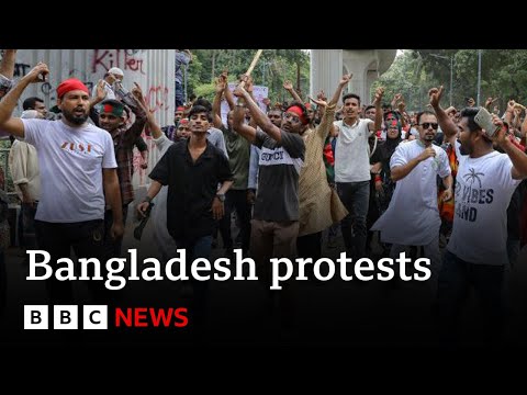 Bangladesh anti-government protests see at least 90 people killed | BBC News