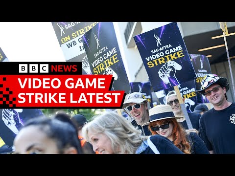 Video game strike: ‘Some popular games could be impacted’ | BBC News