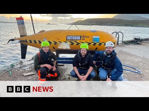 UK submarine ‘Boaty McBoatface’ returns to shore after deep ocean expedition | BBC News