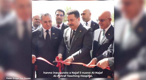 Inaugurato ospedale a Najaf in Iraq, sarà gestito da Gruppo San Donato