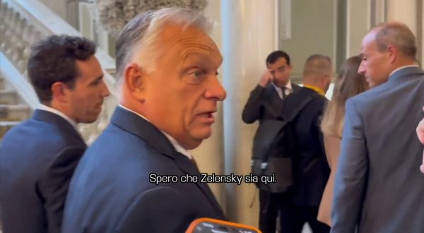 Orban “Spero che Zelensky sia qui a Cernobbio”