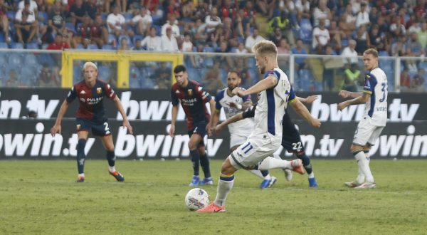 Tchatchoua-Tengstedt, il Verona vince 2-0 in casa Genoa