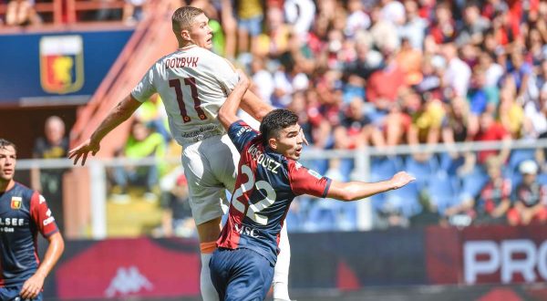 Beffa finale per la Roma, col Genoa finisce 1-1