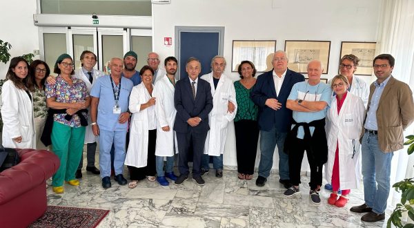 Palermo, il presidente dell’Ordine dei Medici in visita a Villa Serena