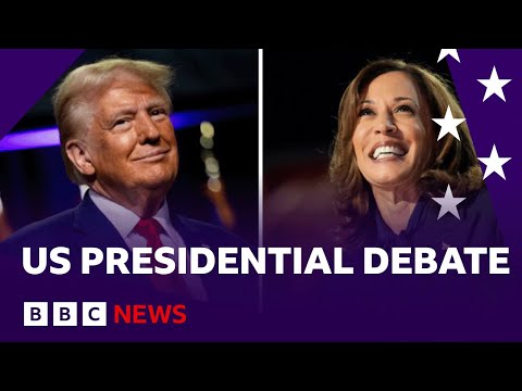 US presidential debate to see Donald Trump and Kamala Harris face off | BBC News