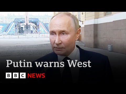 Putin warns West it risks “fighting  Russia” if it lets Ukraine use long-range missiles | BBC News