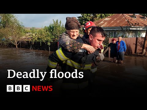 Central and eastern Europe devastated by deadly floods | BBC News