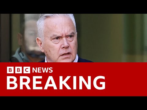 Huw Edwards given six-month suspended jail sentence for indecent images of children | BBC News