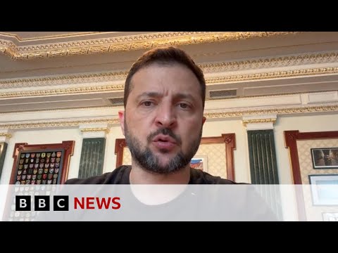 41 killed in Russian attack on Ukrainian city, President Zelensky says | BBC News