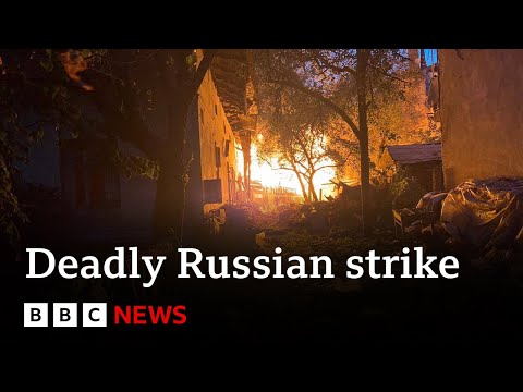 Russian strike on Lviv in Ukraine kills seven | BBC News