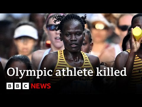 Olympic athlete Rebecca Cheptegei dies after being set alight by ex-boyfriend | BBC News