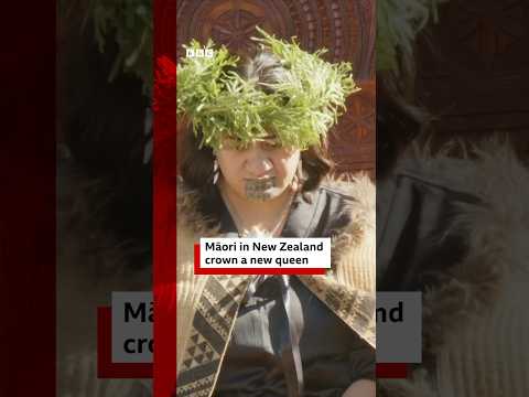 New Māori queen crowned in New Zealand. #Māori #NewZealand #BBCNews