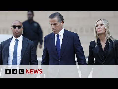 Hunter Biden makes last-minute guilty plea in tax case | BBC News