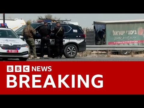 Three civilians killed in West Bank-Jordan border attack, say Israeli officials | BBC News