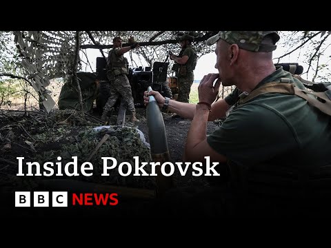 Ukraine’s vital eastern town Pokrovsk in Russian sights | BBC News