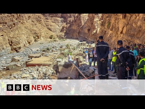 Flooding kills more than 20 in Morocco and Algeria | BBC News