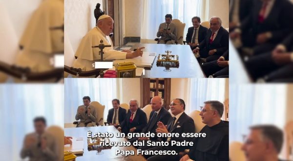 Ghribi incontra Papa Francesco, impegno per pace e fratellanza