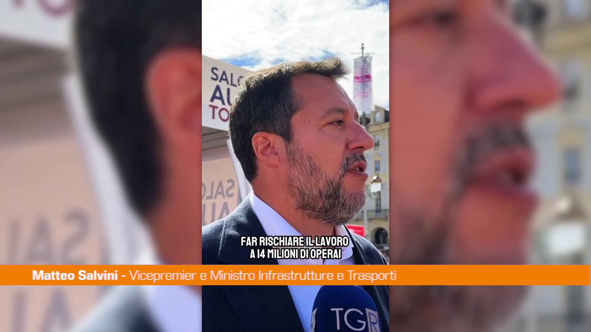 Salvini “Con fanatismo del solo elettrico a rischio posti di lavoro”