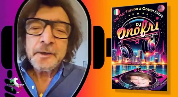 A Roma Dj Onofri presenta il suo libro “Dal Mar Tirreno a Ocean Drive”