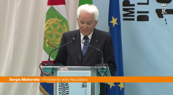 Mattarella “Fascismo complice della ferocia nazista”