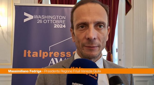 Italpress Awards, Fedriga “Per democrazia informazione è fondamentale”