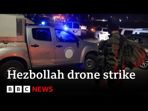 Hezbollah drone strike kills four Israeli soldiers and injures 58 | BBC News