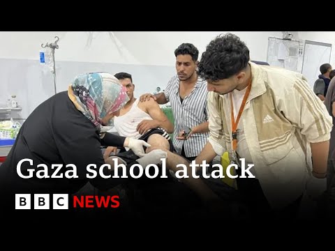 Israeli shelling of Gaza school kills at least 22 | BBC News