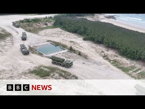 China ‘punishes’ Taiwan president’s remarks with new military drills | BBC News