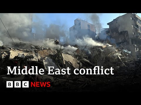 Israeli strike on central Beirut kills six, Lebanese Health Ministry says | BBC News