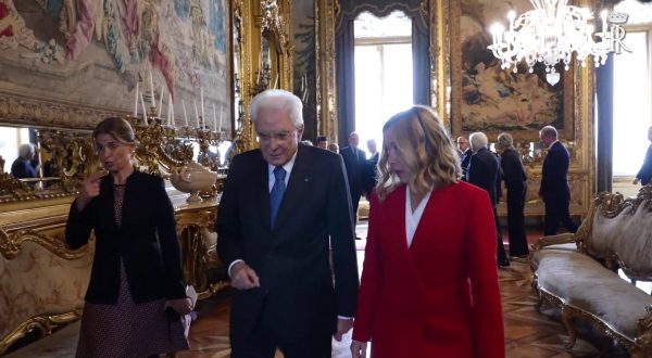 Mattarella riceve Meloni e ministri in vista del Consiglio Ue