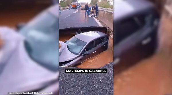 Maltempo in Calabria, le immagini dei lavori per la messa in sicurezza