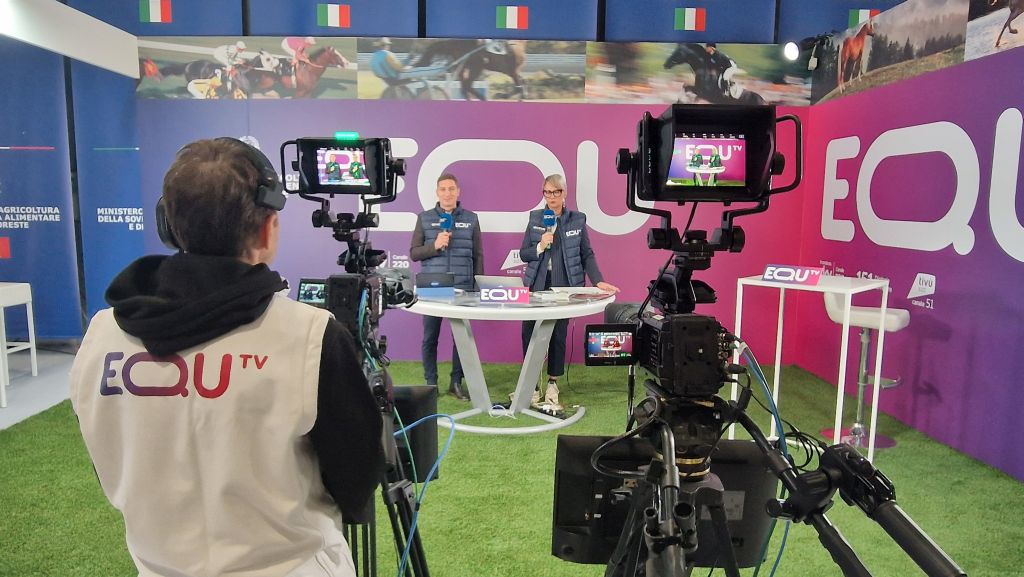 EQUtv per la prima volta media partner di Fieracavalli