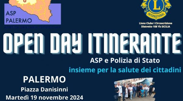 Palermo, Asp e Polizia a Danisinni per visite e screening gratuiti